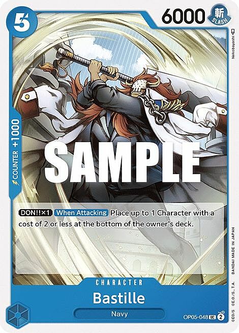 Bastille Card Front