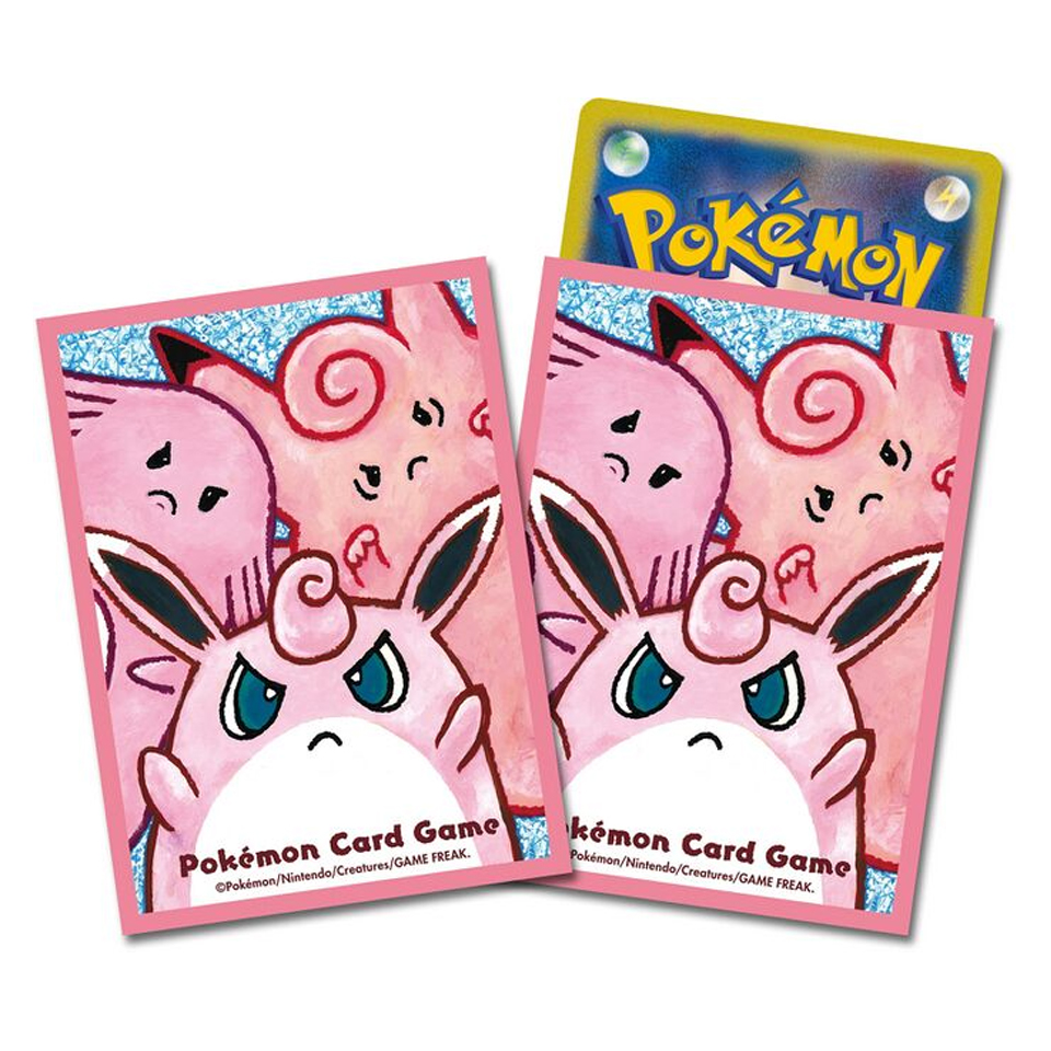 Fundas Pokémon Card 151: Chansey, Wigglytuff & Clefable