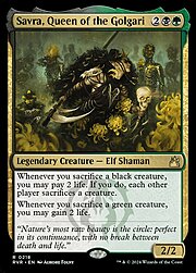 Savra, Regina dei Golgari