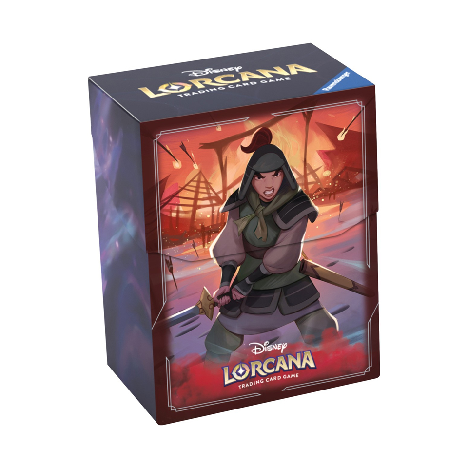 "Mulan - Soldier in Training" Deck Box
