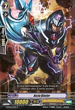 Blaster Axe Card Front