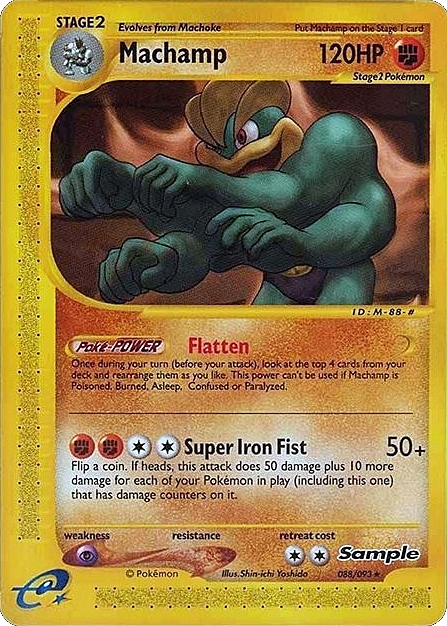 Machamp Card Front
