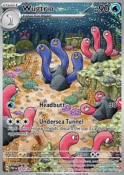 Wugtrio Card Front