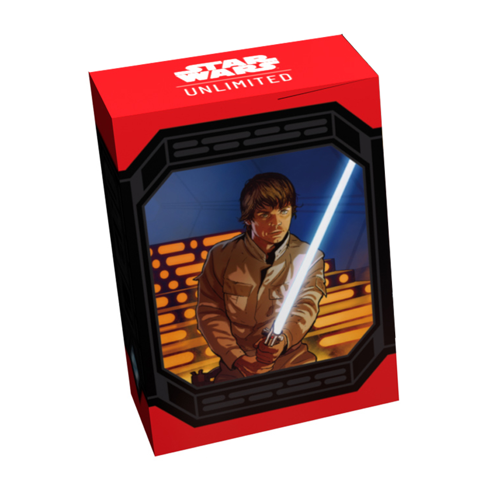 Spark of Rebellion: Foldable Deckbox | Luke Skywalker