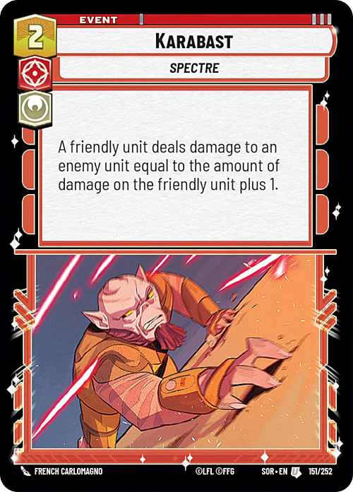 Karabast Card Front