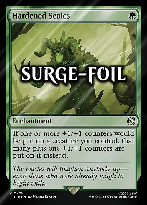 Hardened Scales Card Front