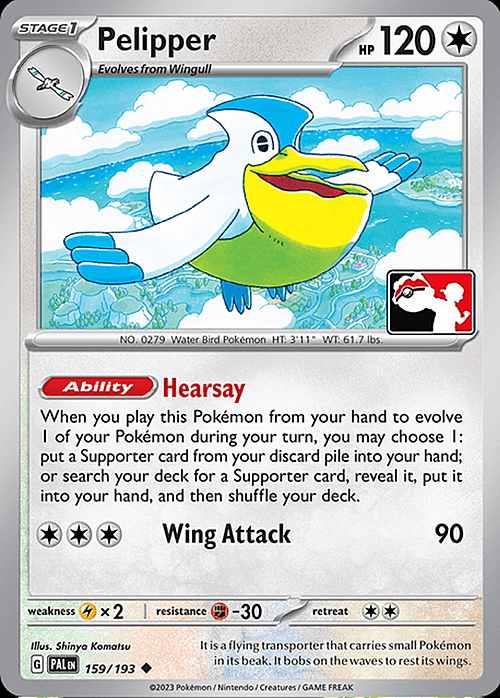 Pelipper Card Front