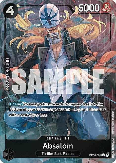 Absalom Card Front