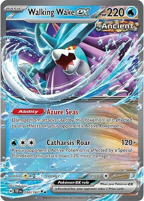 Walking Wake ex Card Front