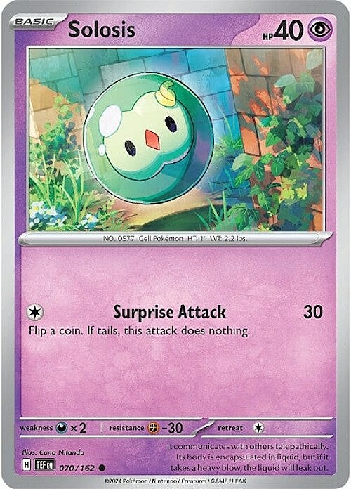 Solosis Card Front