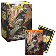 100 Dragon Shield Sleeves - Valentine Dragons 2021