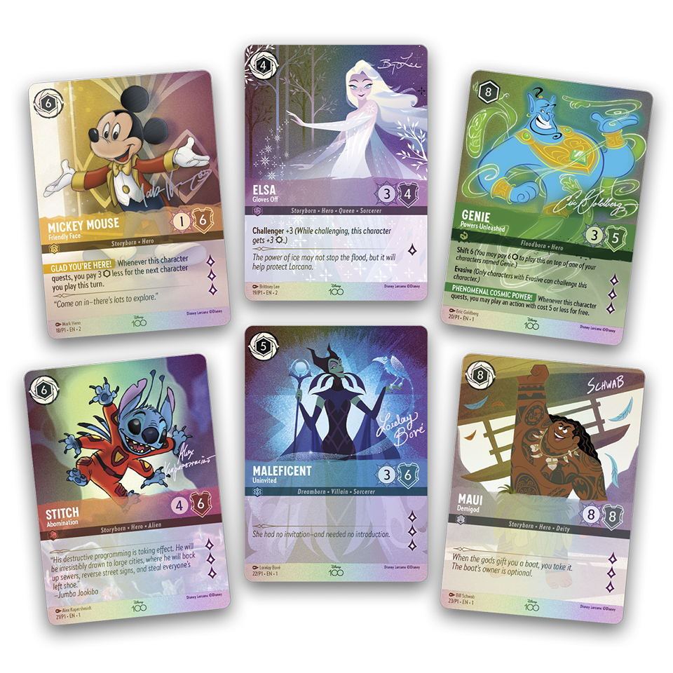Disney 100 Collector's Promo Set