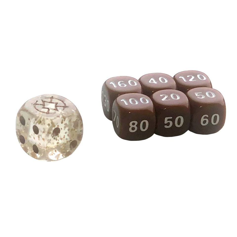 Set di Dadi Astri Lucenti
