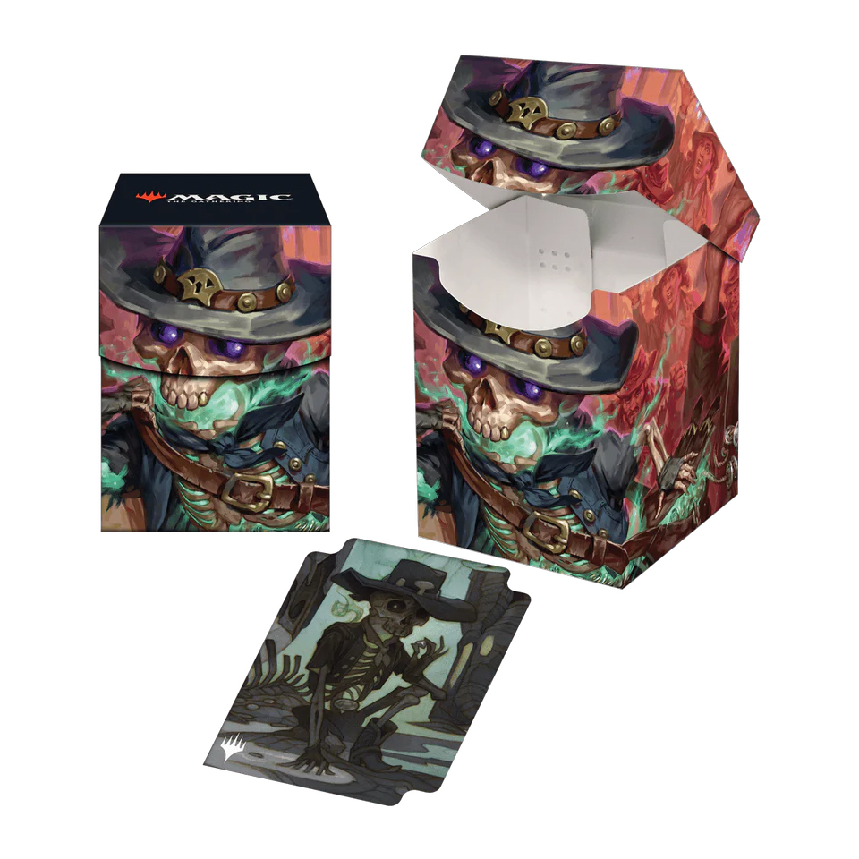 Forajidos de Cruce de Truenos: "Tinybones, the Pickpocket" Deck Box