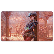 Forajidos de Cruce de Truenos: "Marchesa, Dealer of Death" White Stitched Playmat
