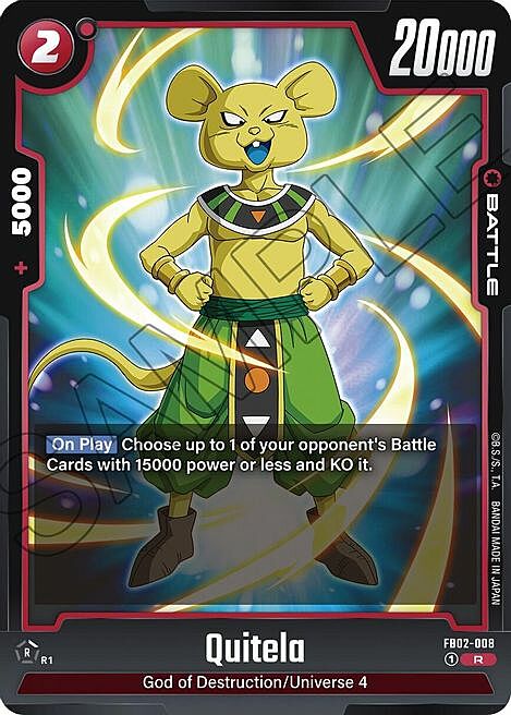 Quitela Card Front
