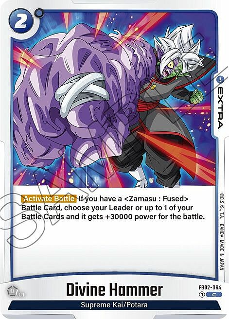 Divine Hammer Card Front