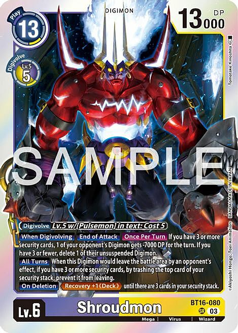 Shroudmon Card Front