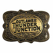 Outlaws of Thunder Junction: Antique Gold Lapel Pin