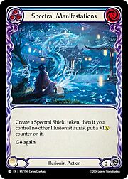 Spectral Manifestations - Blue