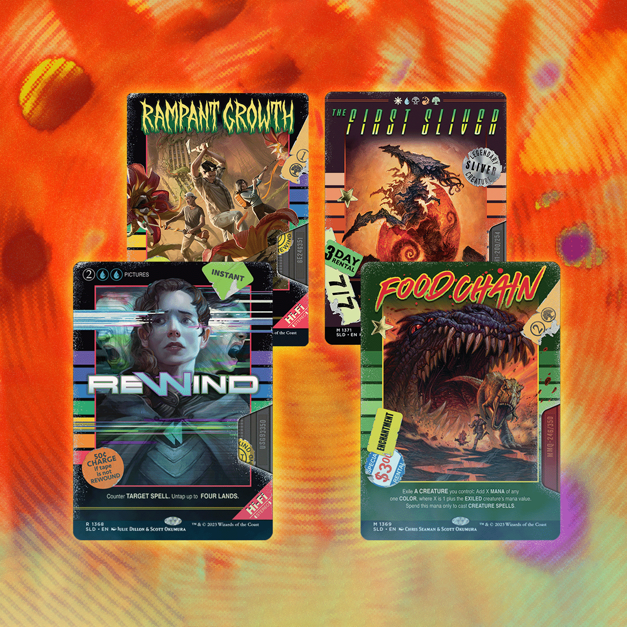 Secret Lair Drop Series: Fall Superdrop 2023: Now on VHS! Set