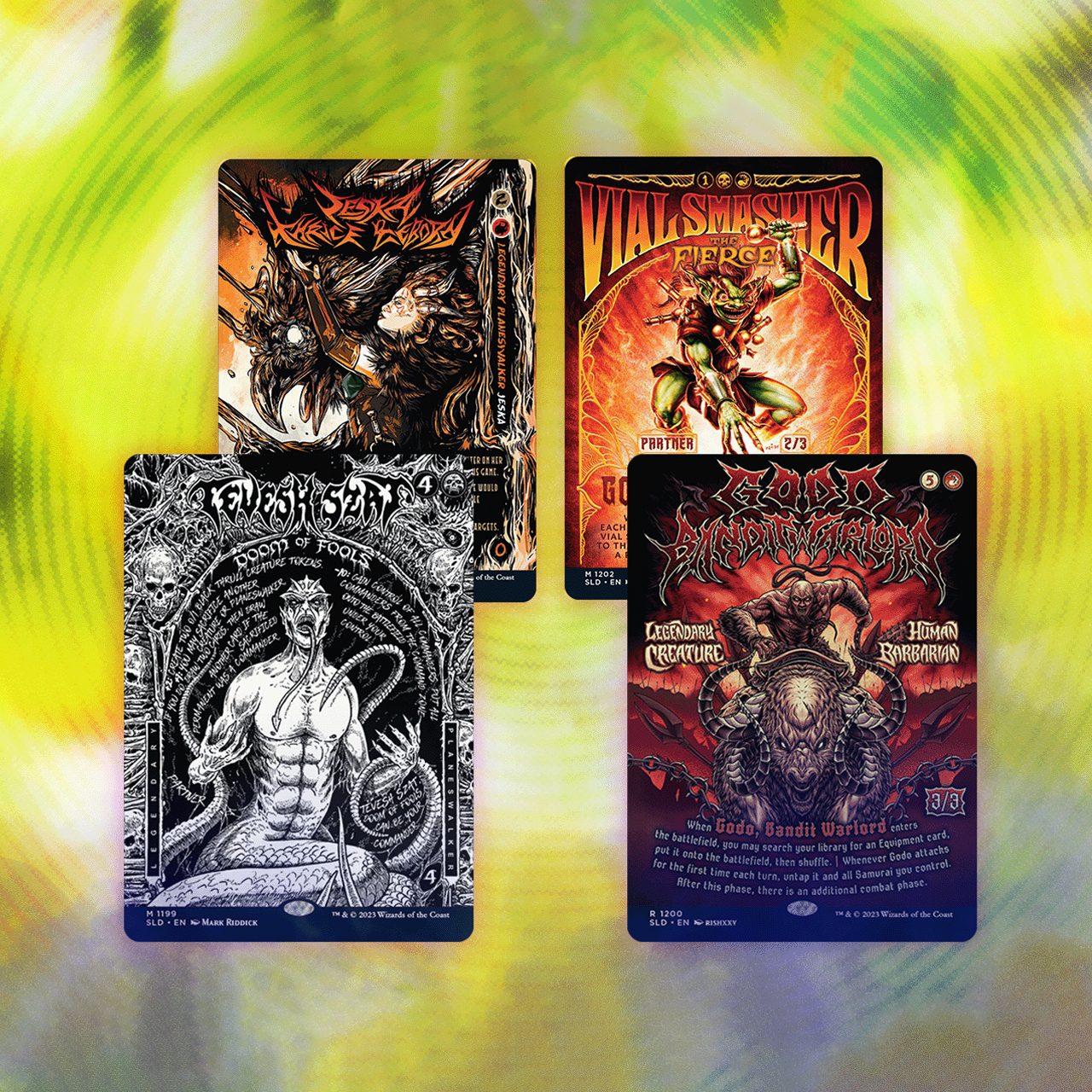 Secret Lair Drop Series: Fall Superdrop 2023: Keep Partying Hard, Shred Harder Than You Previously Thought Possible Set
