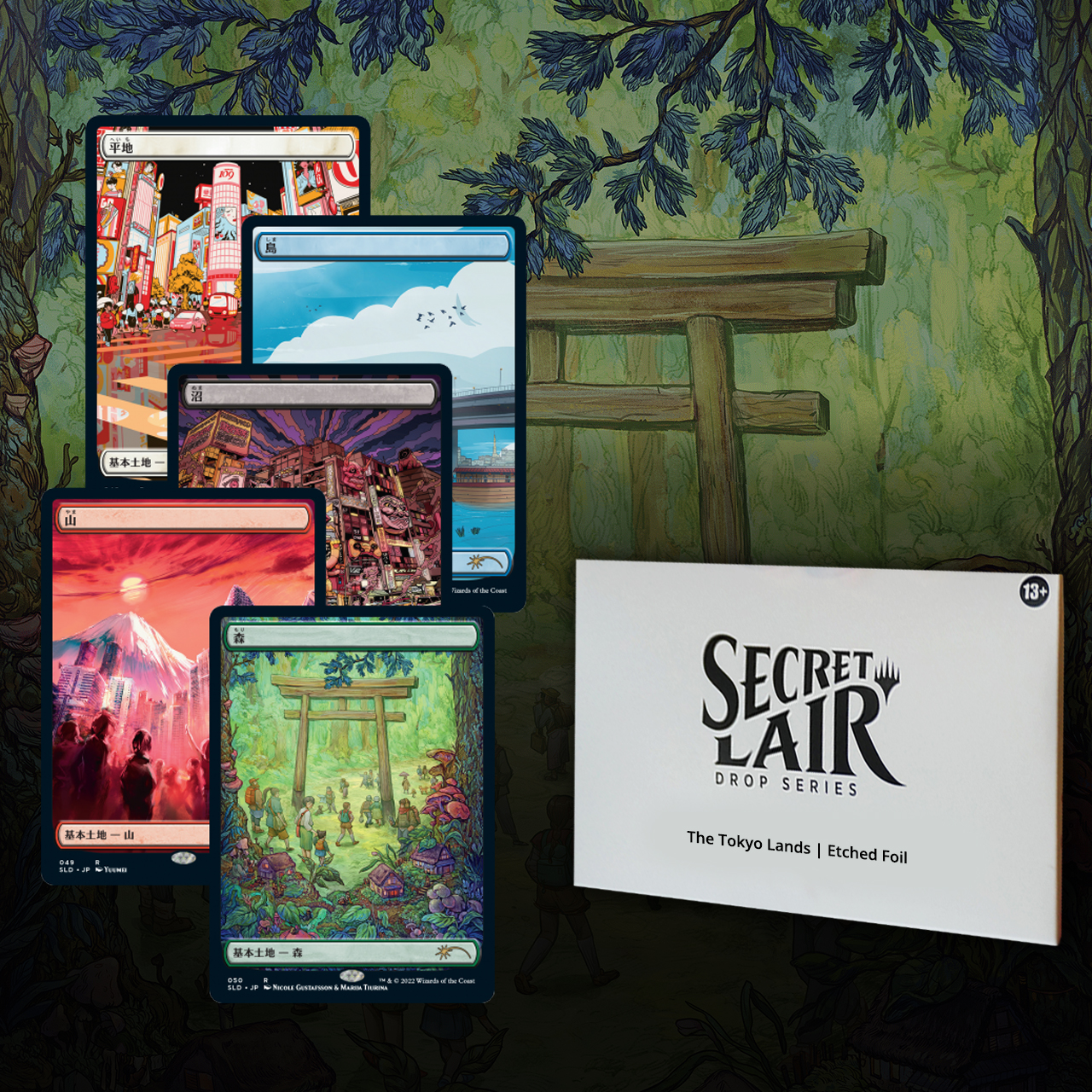 Secret Lair Drop Series: June Superdrop 2022: The Tokyo Lands