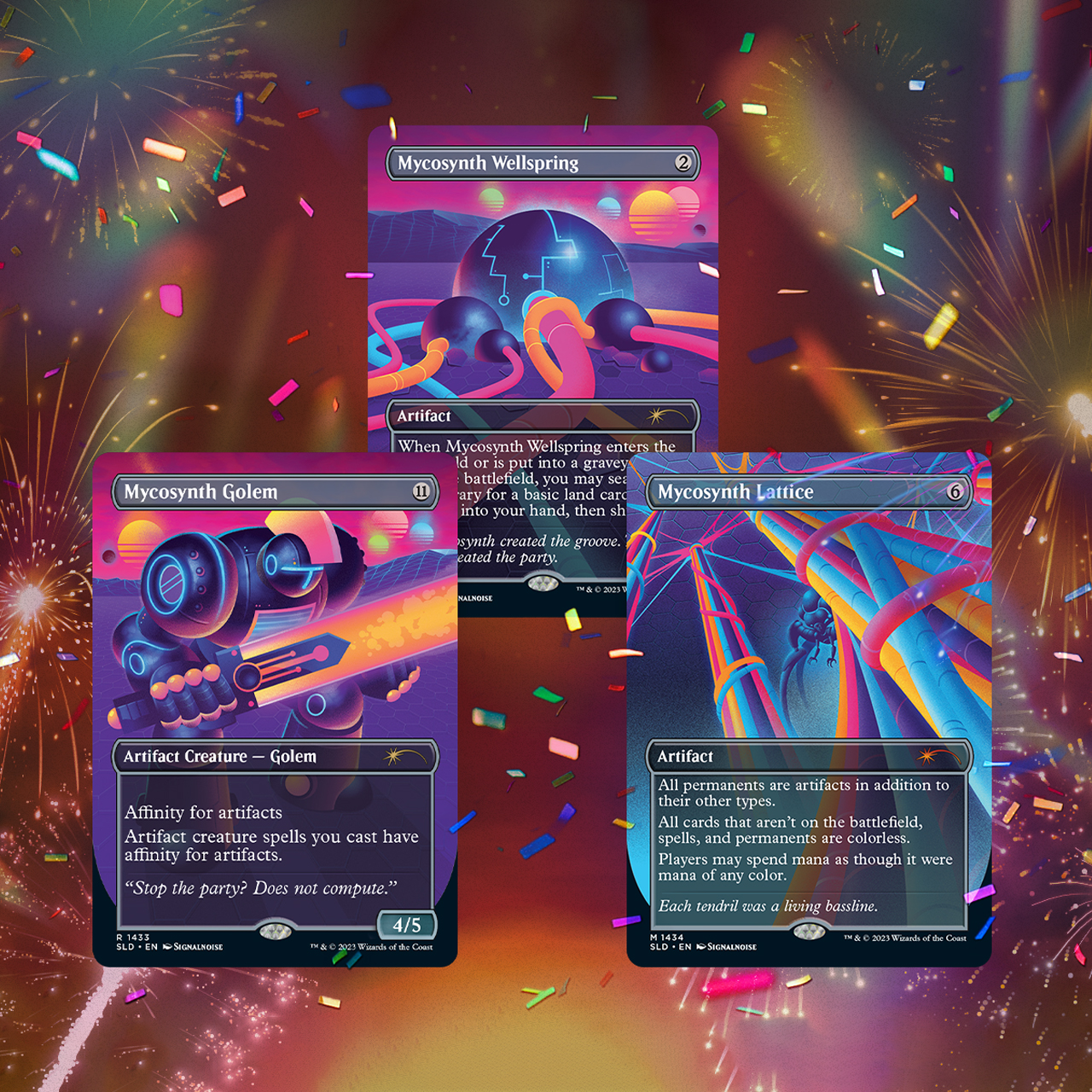Secret Lair Drop Series: Secretversary 2023: Mycosynthwave Set