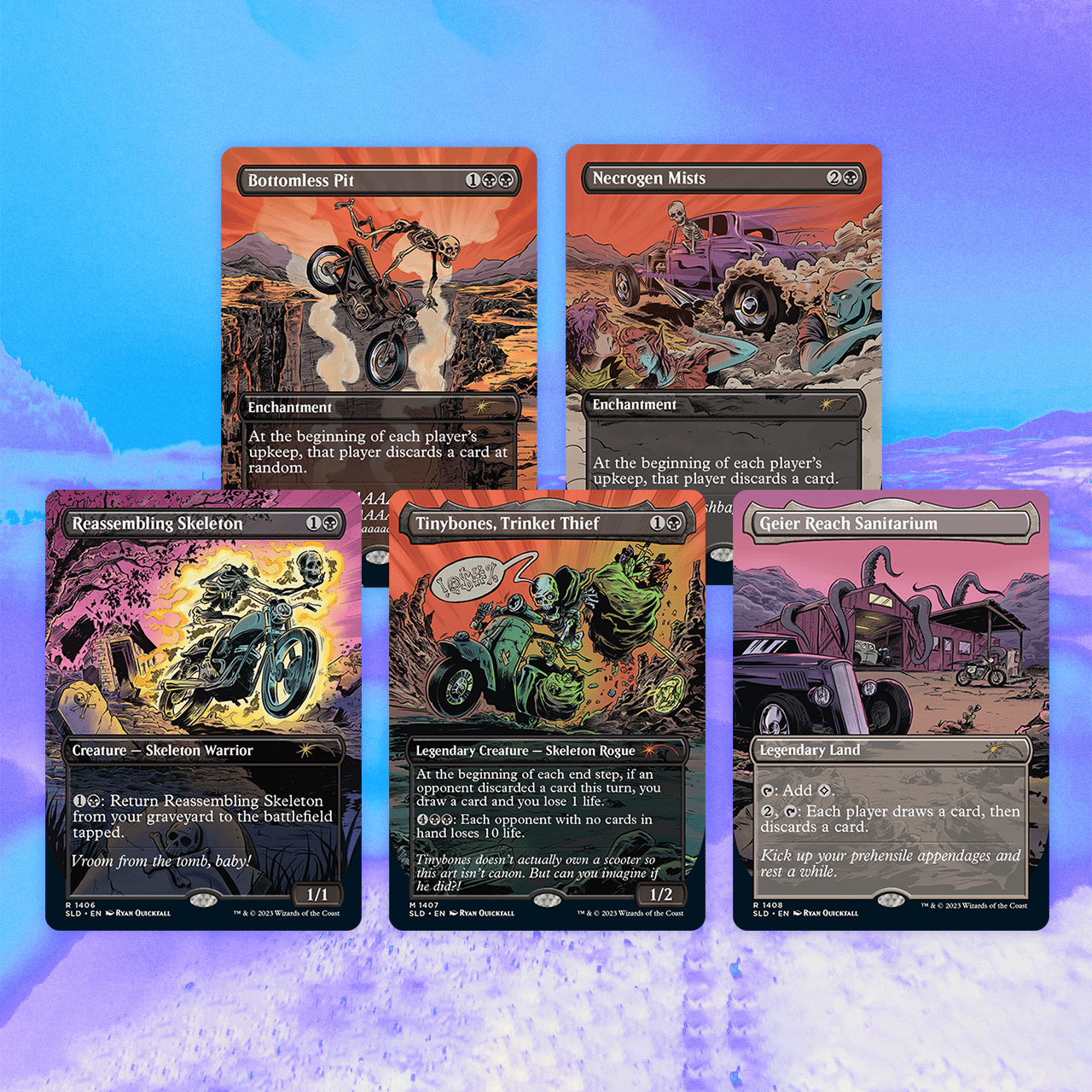 Secret Lair Drop Series: Summer Superdrop 2023: Bad to the Bones Set