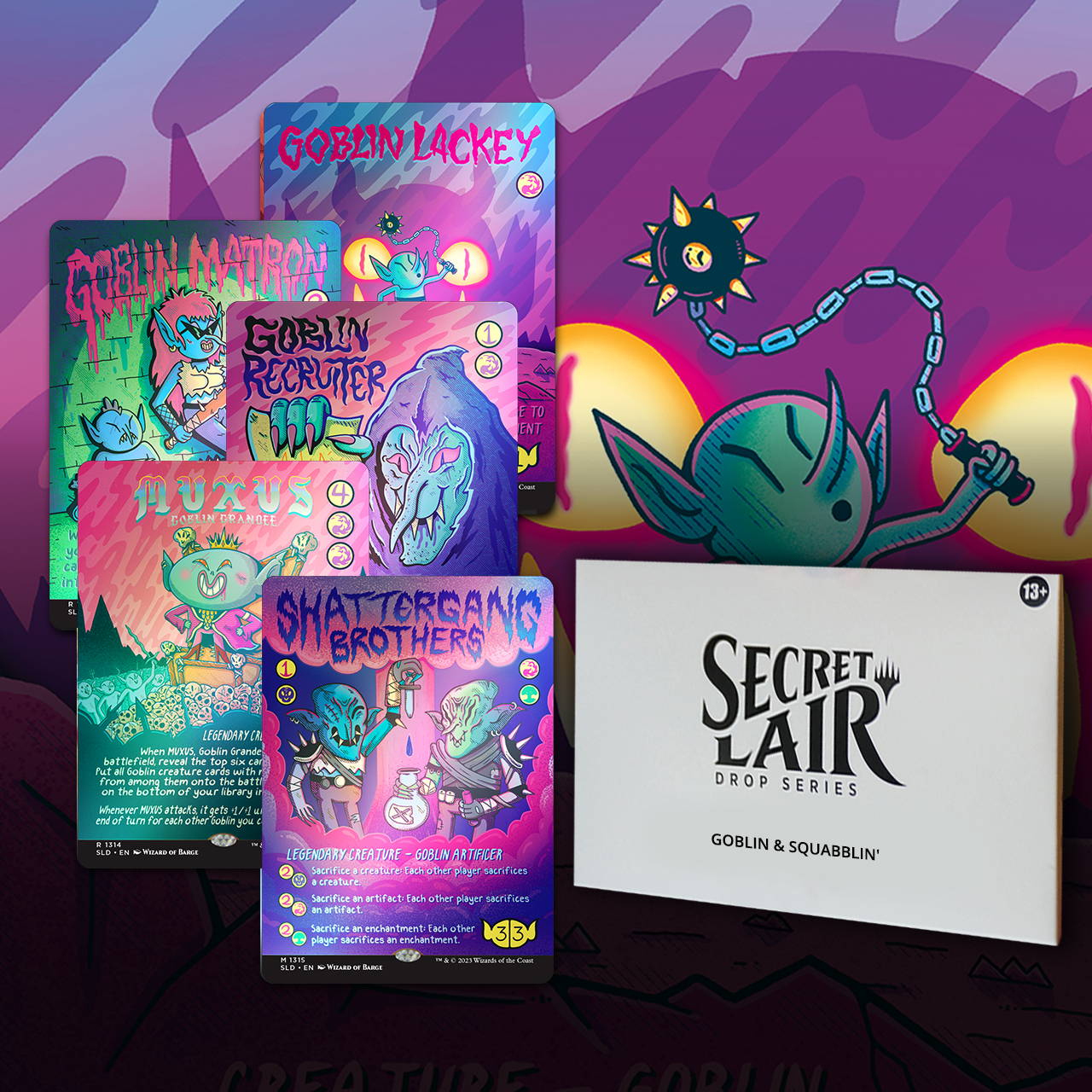 Secret Lair Drop Series: Summer Superdrop 2023: Goblin & Squabblin' Set