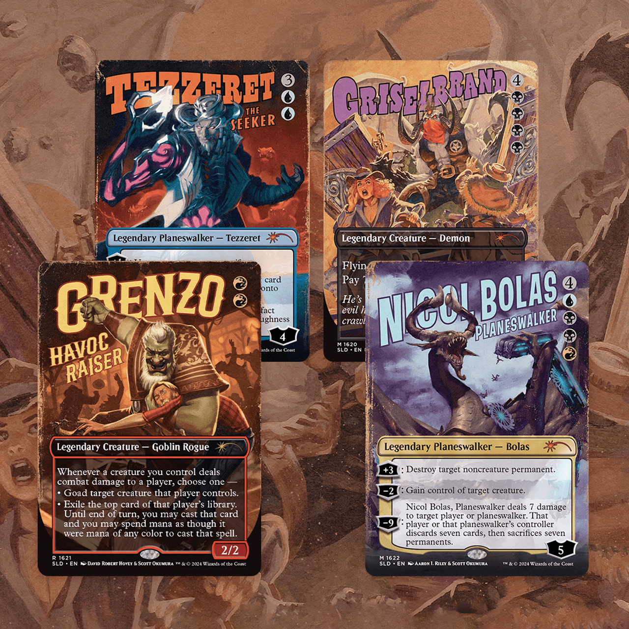 Secret Lair Drop Series: Spring Superdrop 2024: Outlaw Anthology Vol. 1: Rebellious Renegades Set