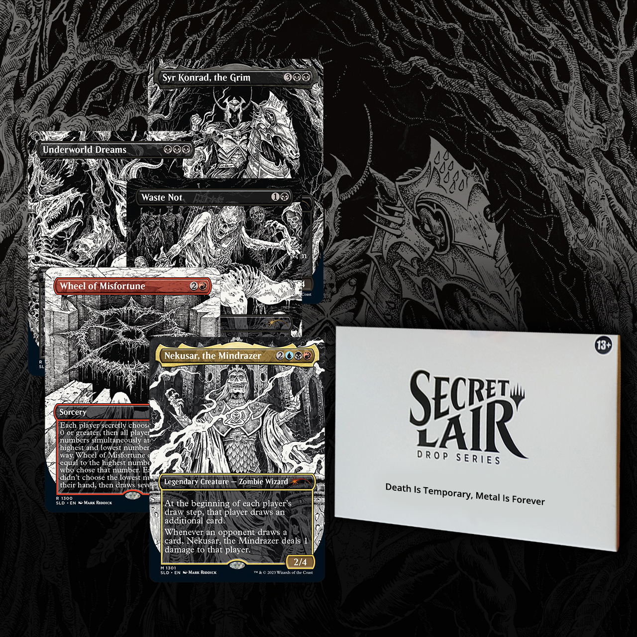 Secret Lair Drop Series: Summer Superdrop 2023: Death Is Temporary, Metal Is Forever