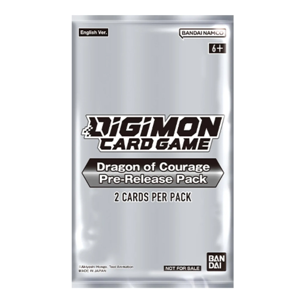 Starter Deck: Dragon of Courage: Sobre de Pre-Release Pack