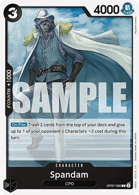 Spandam Card Front