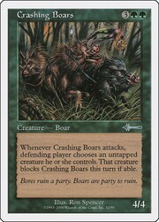 Crashing Boars