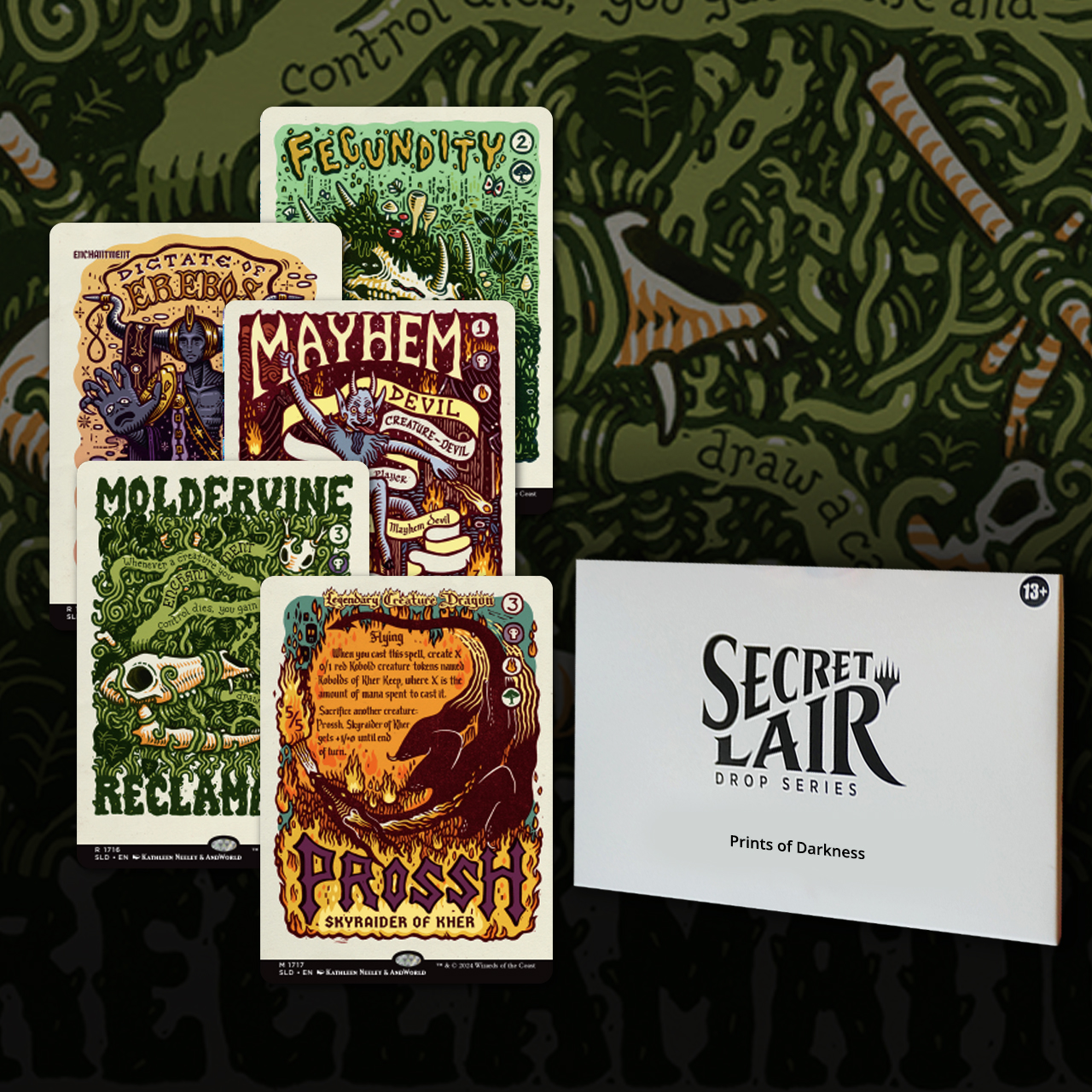 Secret Lair Drop Series: Summer Superdrop 2024: Prints of Darkness
