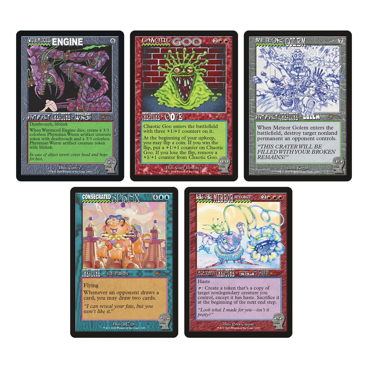 Secret Lair Drop Series: Inside an Elevator Superdrop: Secret Lair x Brain Dead: Creatures Set