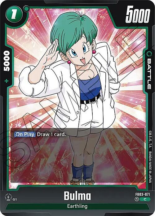 Bulma Card Front