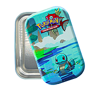Tin Kanto Friends Mini Tins: Squirtle vacia
