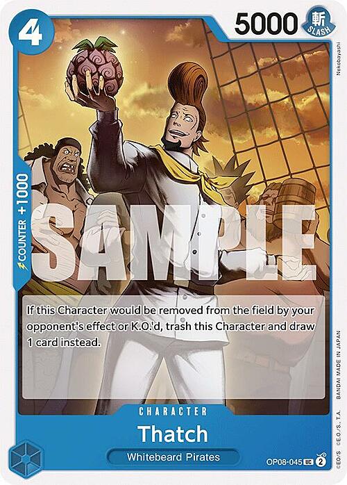 Thatch Card Front