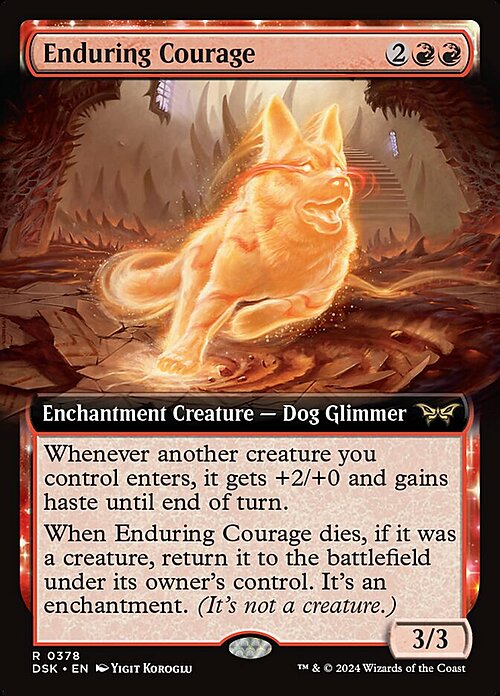 Enduring Courage Card Front