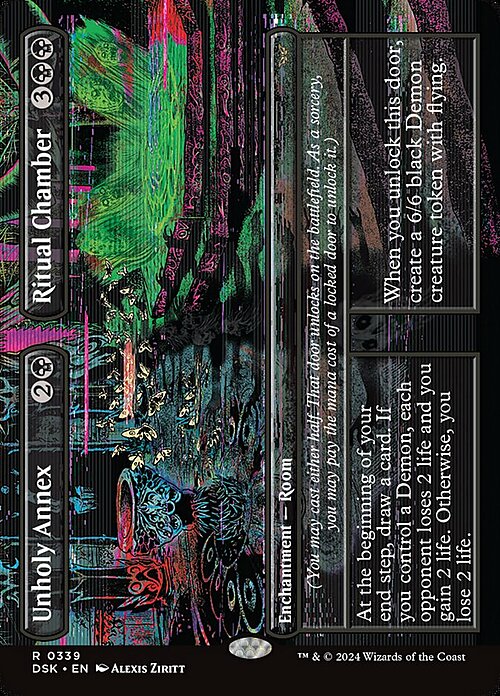 Unholy Annex // Ritual Chamber Card Front