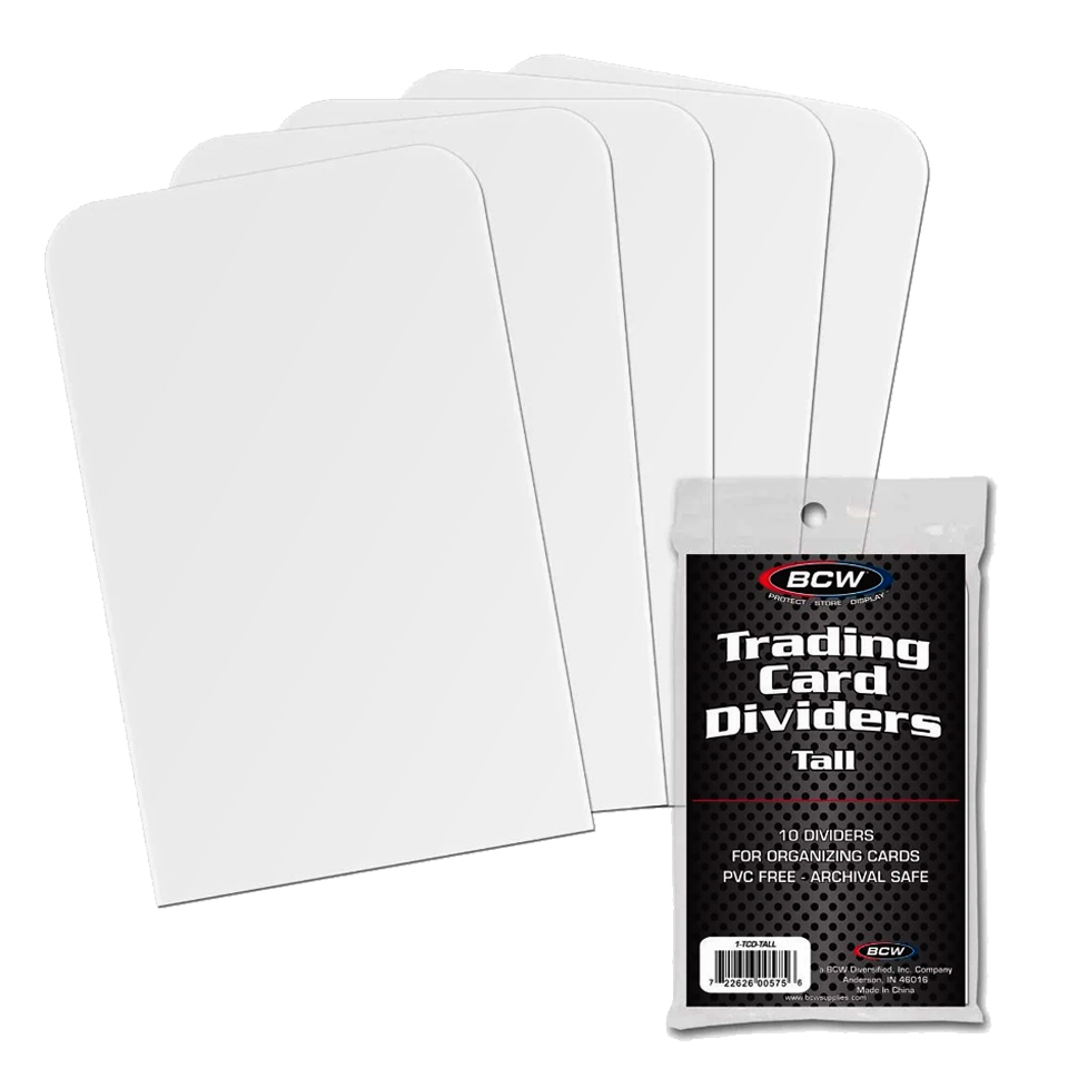 BCW: 10 Dividers Tall