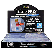 100 Ultra Pro 9-Pocket Side Load Pages