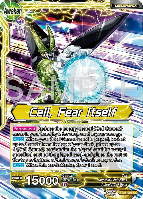 Cell // Cell, Fear Itself Card Front