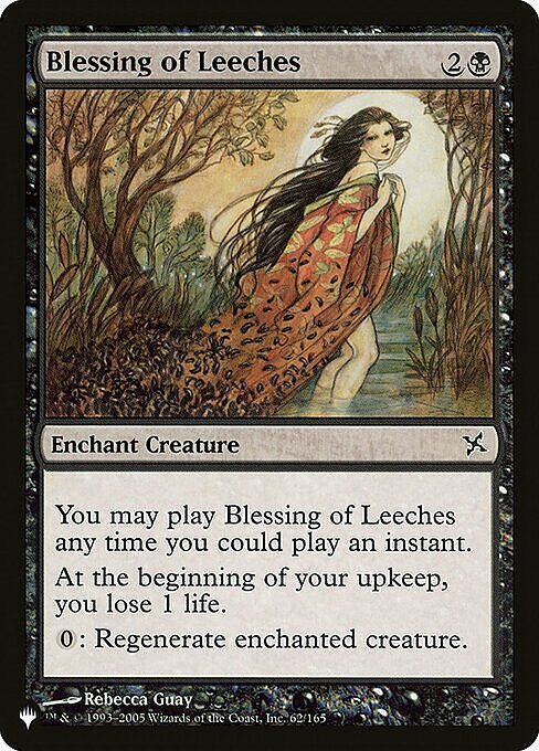 Blessing of Leeches Card Front