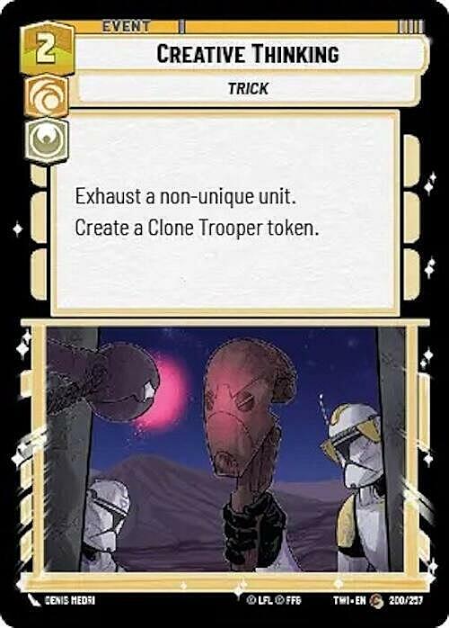 Creative Thinking Card Front