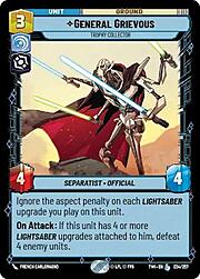 General Grievous - Trophy Collector