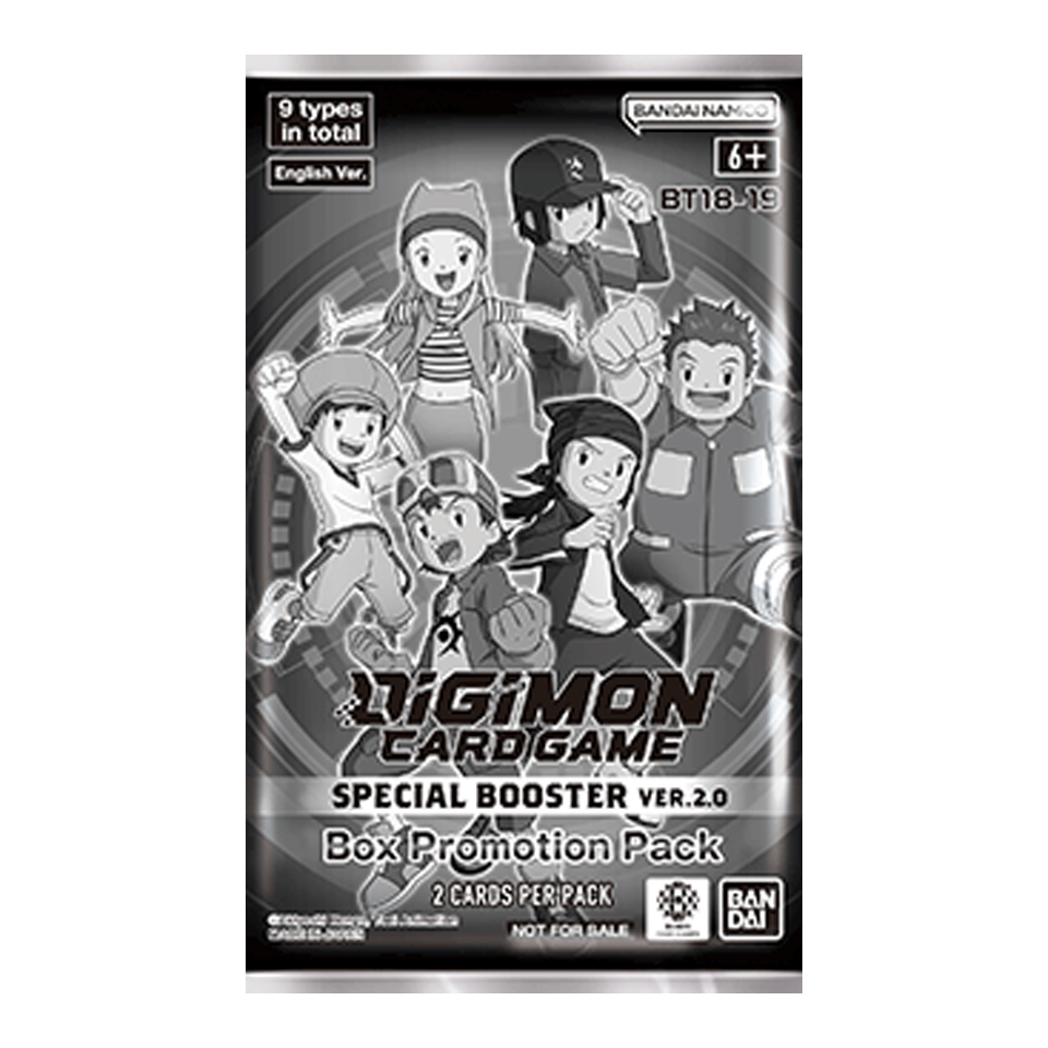 Sobre de Special Booster Ver 2.0 Box Promotion Pack