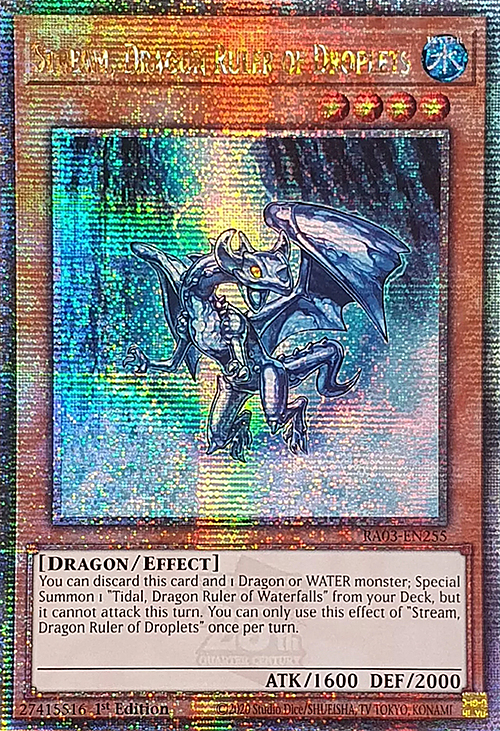 Stream, Dragon Ruler of Droplets Card Front